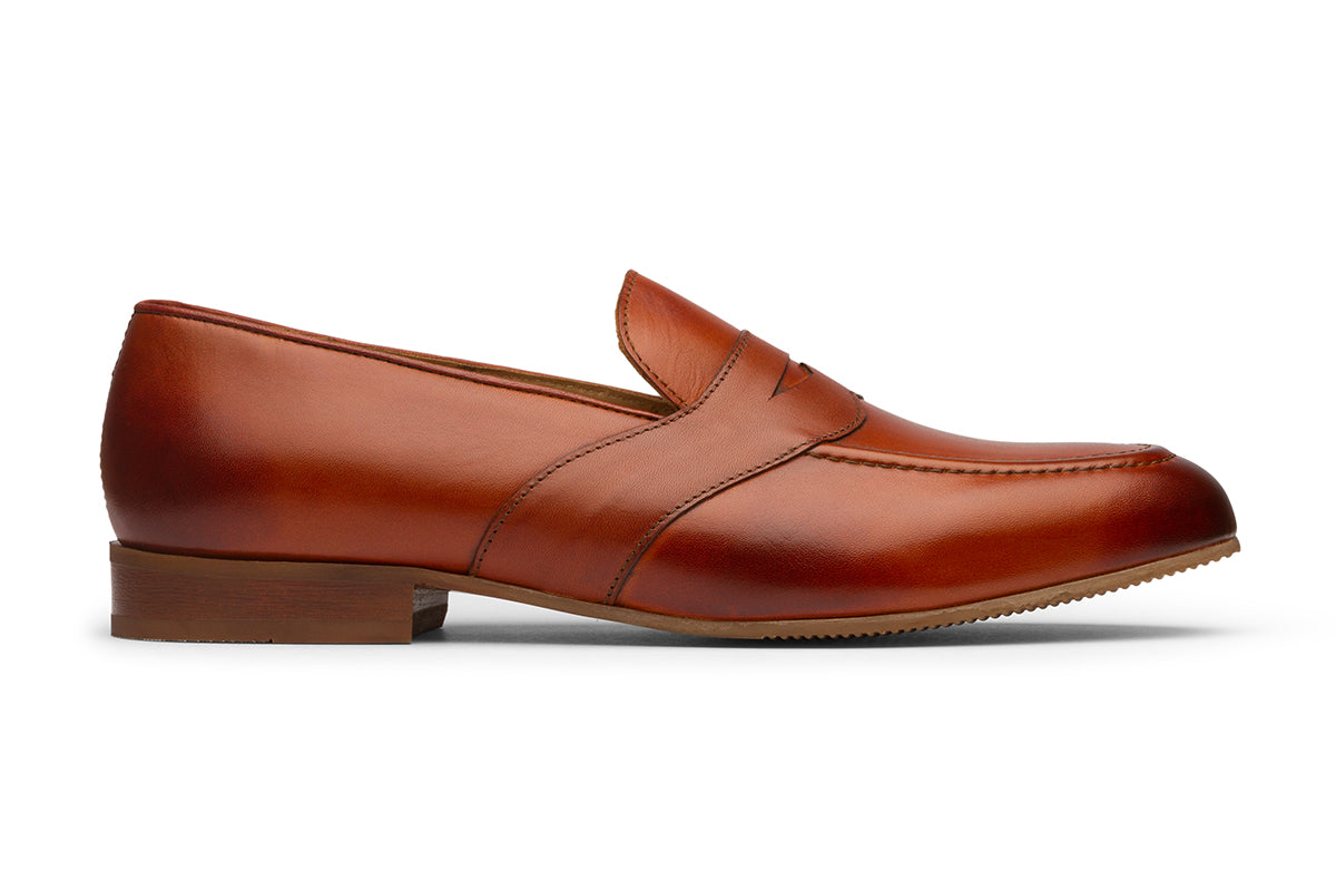 Mens saddle loafers hot sale