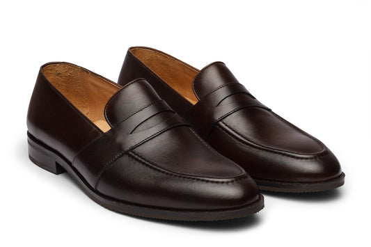 Full Penny Strap loafer with cording