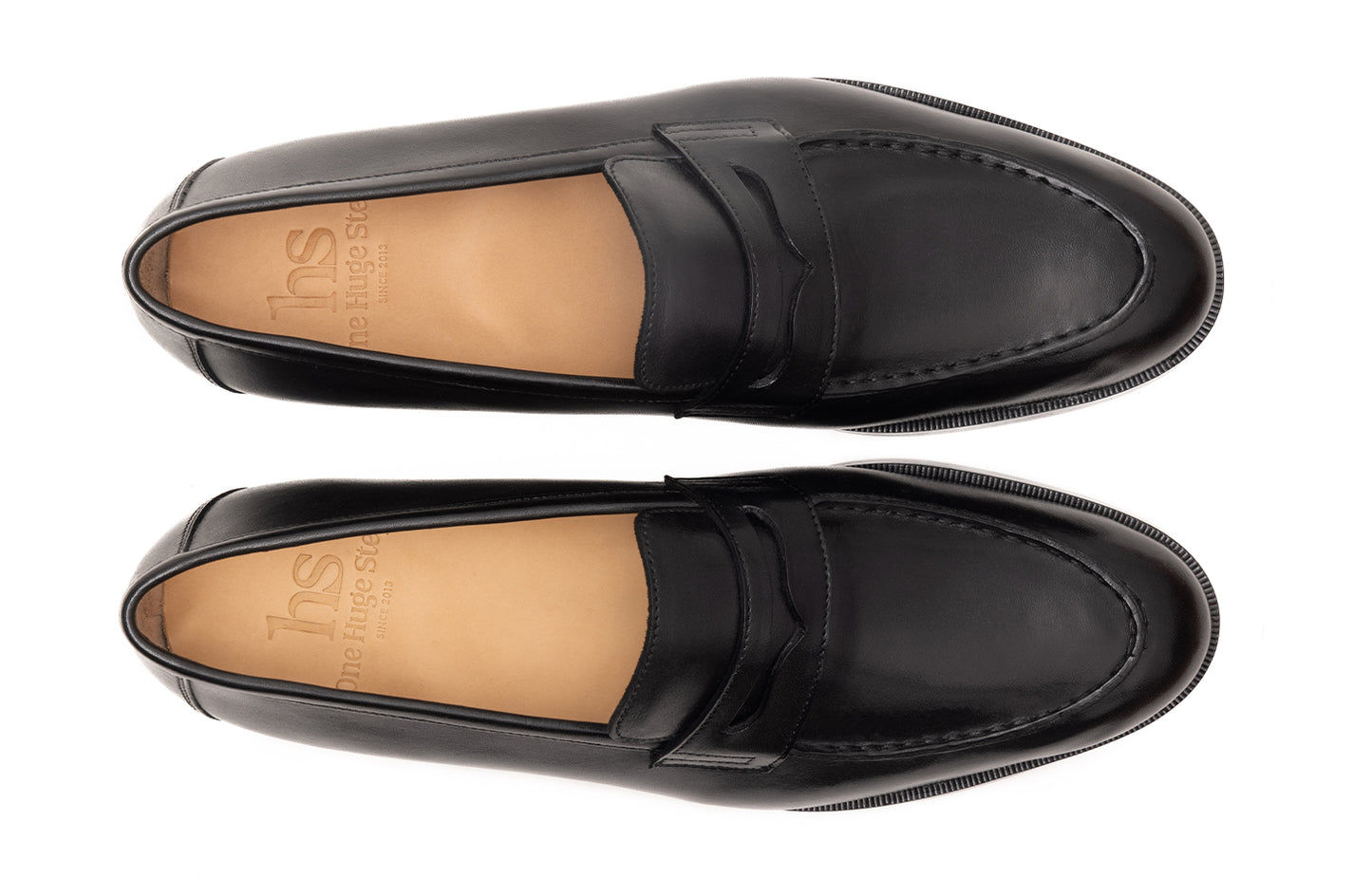Penny Loafer with hand-stitched apron