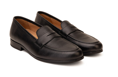 Penny Loafer with cord stitch on the vamp