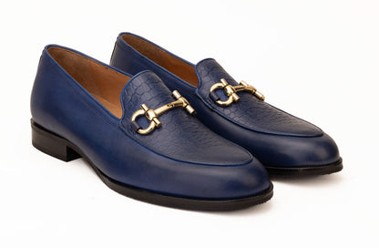 Apron Loafer with Horsebit Trim