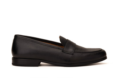 Penny Loafer with cord stitch on the vamp
