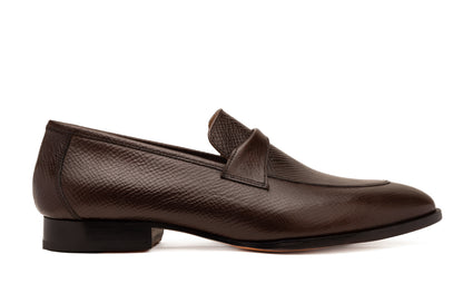 Apron Loafer with Twisted Penny Strap