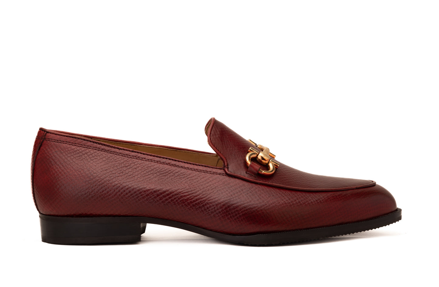 Apron Loafer with Horsebit Trim