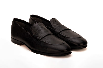 Unlined Penny Strap Loafer with cord stitch on the vamp