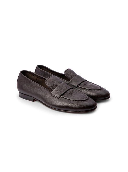 Unlined Penny Loafer/DK BR