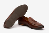Loafer With Embosed Apron and Saddle -MBR