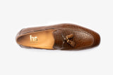 Croc Print Tassel Loafer