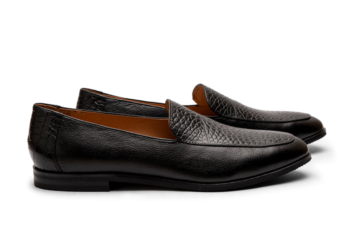 Twin Textured Comfy Loafer/B