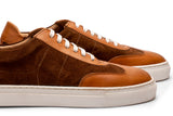 Suede & Smooth Leather combo Oxford Sneaker/T