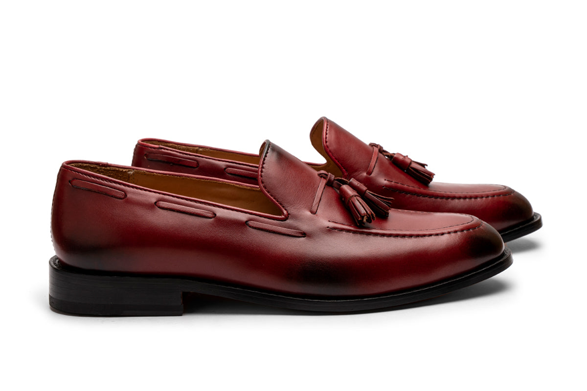 Tassel Loafer With Side Laces