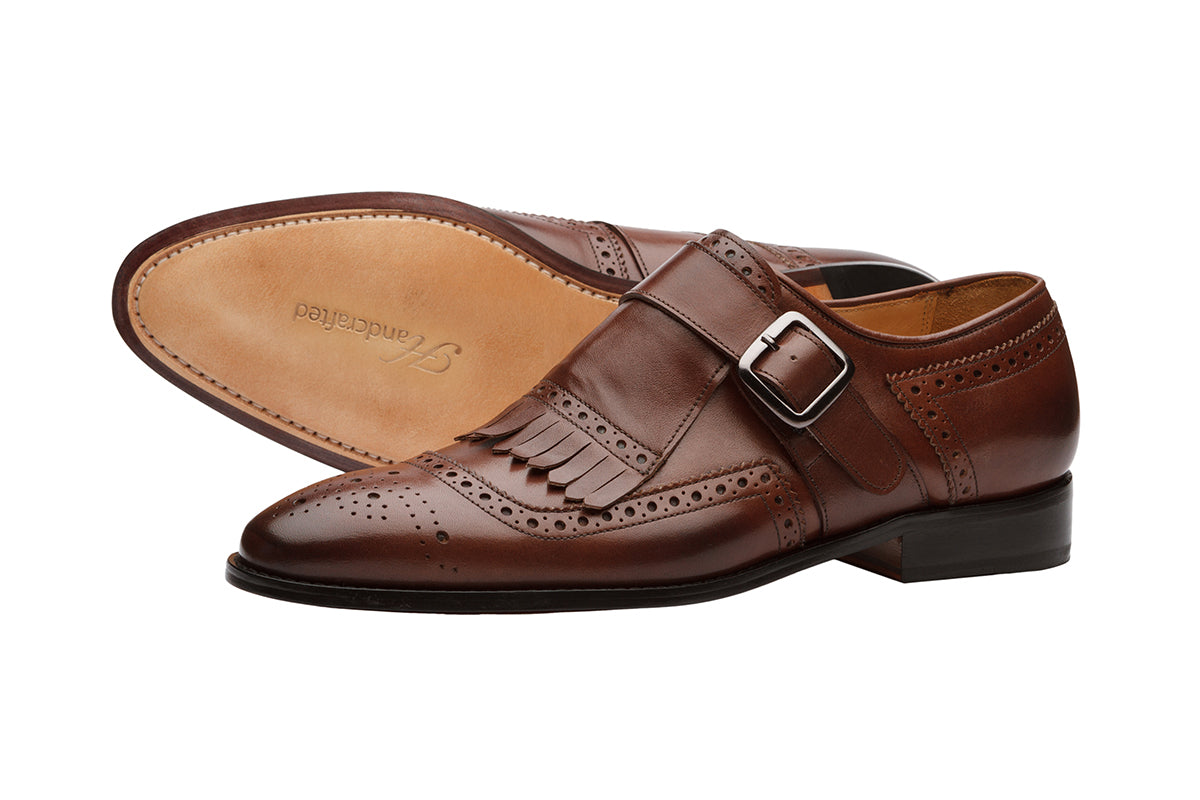 BROGUE KELTY MONK LOAFER -CB