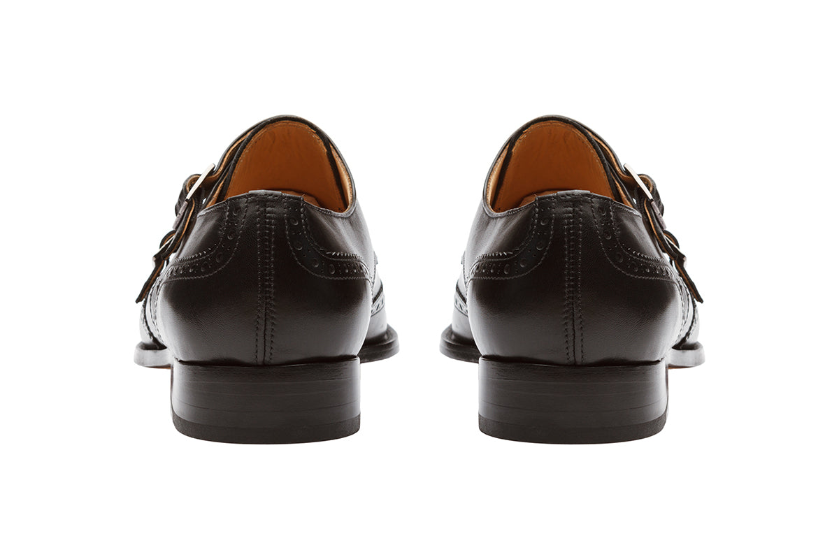 WINGCAP BROGUE DOUBLE MONK -B