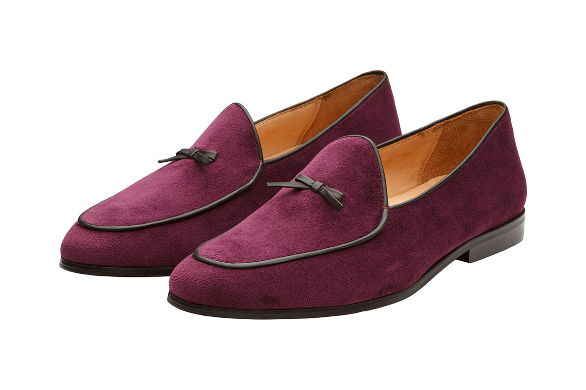 Belgian Loafers – Velvet Purple
