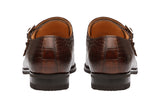 Croc Double Strap Monk - Croc Dk Brown