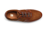Pebble Grain & Suede leather combo Casual Sneaker-RT