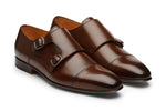 Low Heel Toecap Double Monks -CB