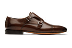 Low Heel Toecap Double Monks -CB