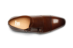 Low Heel Toecap Double Monks -CB
