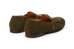 Double Strap Monk Loafers – O