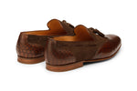 Wingcap With  Tassel Loafer-DK BR