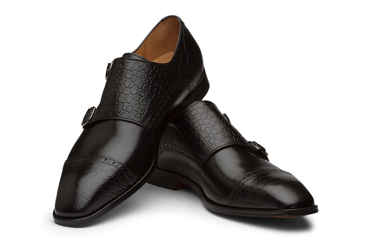 Toecap Brogue Double Monk