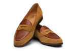 Belgian Loafer With Saddle /C