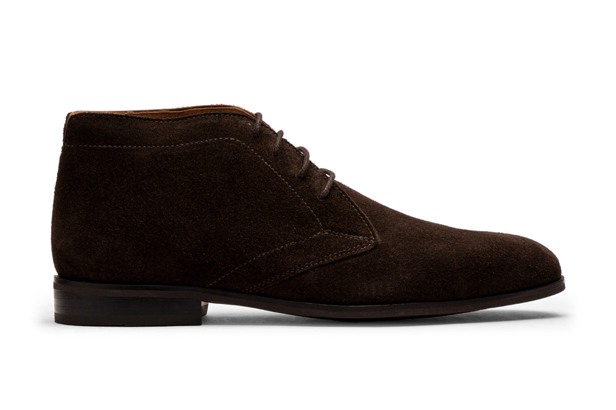 Plain Vamp Chukka Derby/DK BR