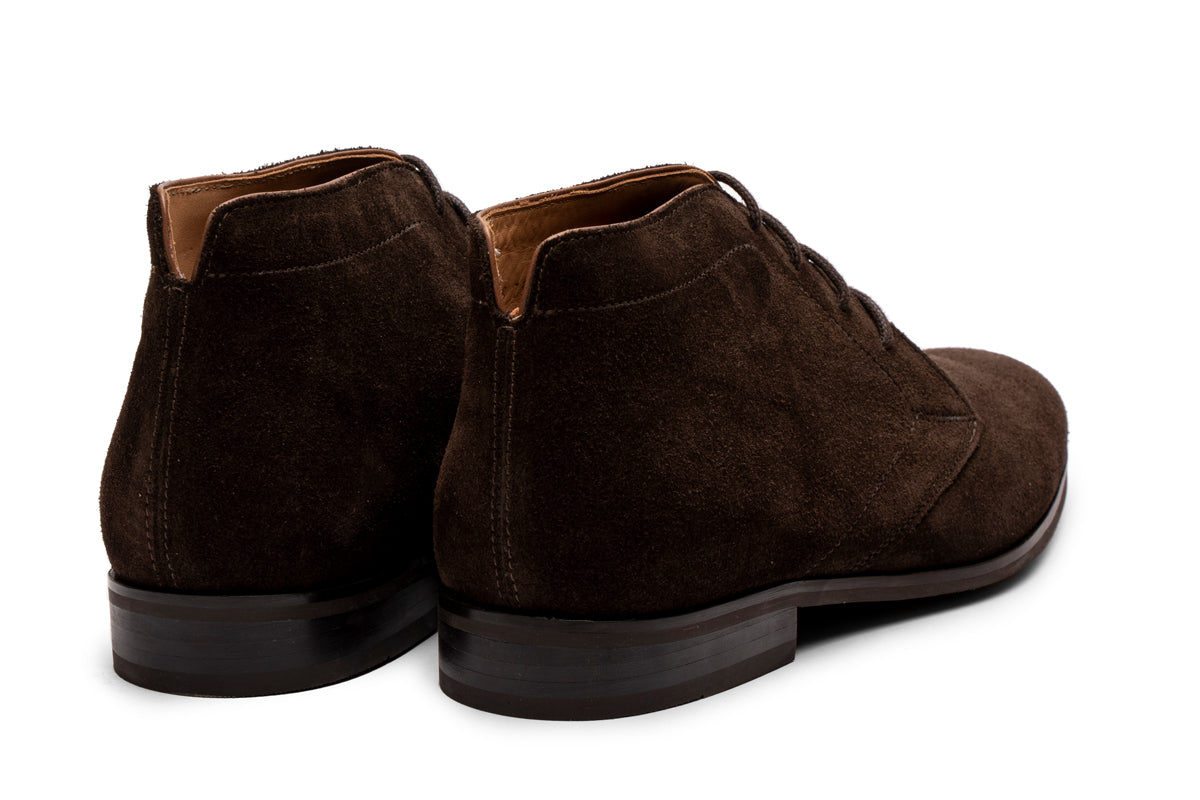 Plain Vamp Chukka Derby/DK BR