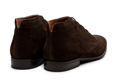 Plain Vamp Chukka Derby/DK BR