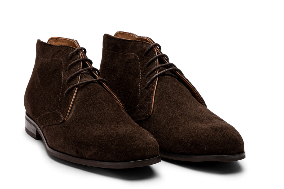 Plain Vamp Chukka Derby/DK BR