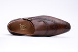 Wing cap Brogue with Single Monk
