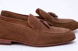 TASSEL LOAFER WITH CORD STITCH ON THE VAMP