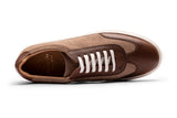 Suede & Smooth Leather combo Oxford Sneaker