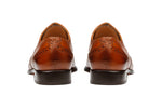 WINGCAP BROGUE WITH MEDALLION – Mid Brown