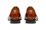 WING CAP BROGUE OXFORD – Mid Brown