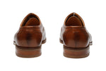 Toecap Brogue Oxford With Medallion -Brown