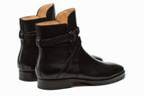 Boots With Straps-Black