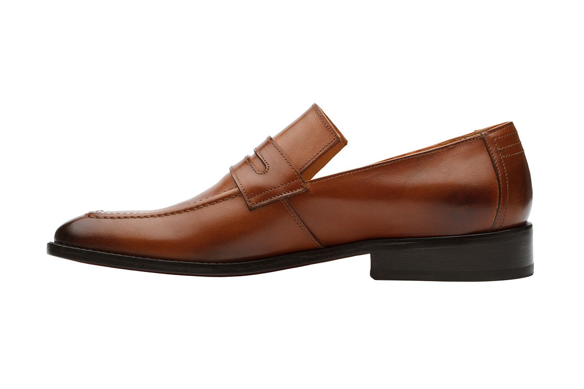 Penny Loafer –Orange Brown