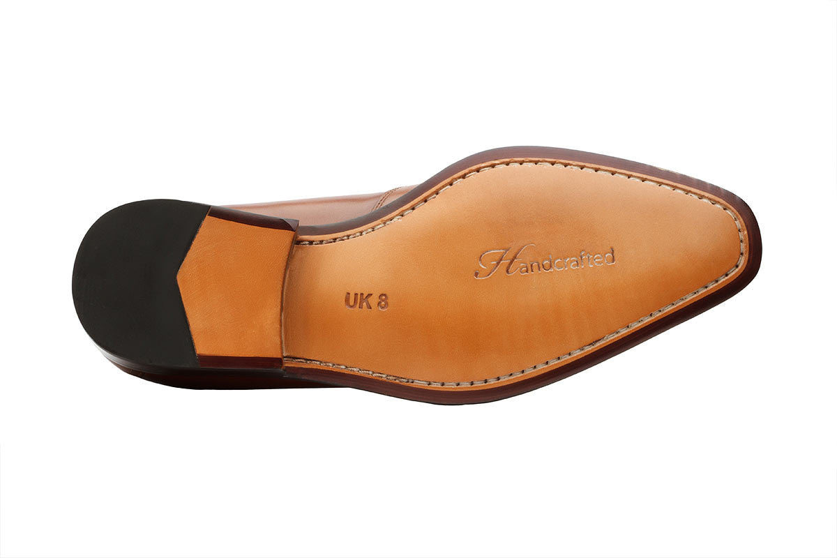 Penny Loafer –Orange Brown