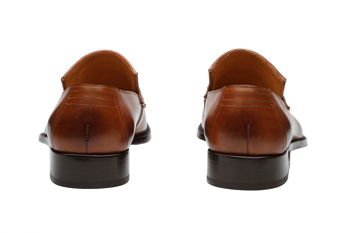 Penny Loafer –Orange Brown