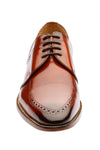 BROGUE SADDLE DERBY – REDDISH TAN