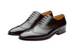 WING CAP BROGUE OXFORD- BURGUNDY
