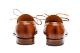 PENNY LOAFER WITH CORD STICH ON VAMP and ORNAMENTAL LACING – TAN