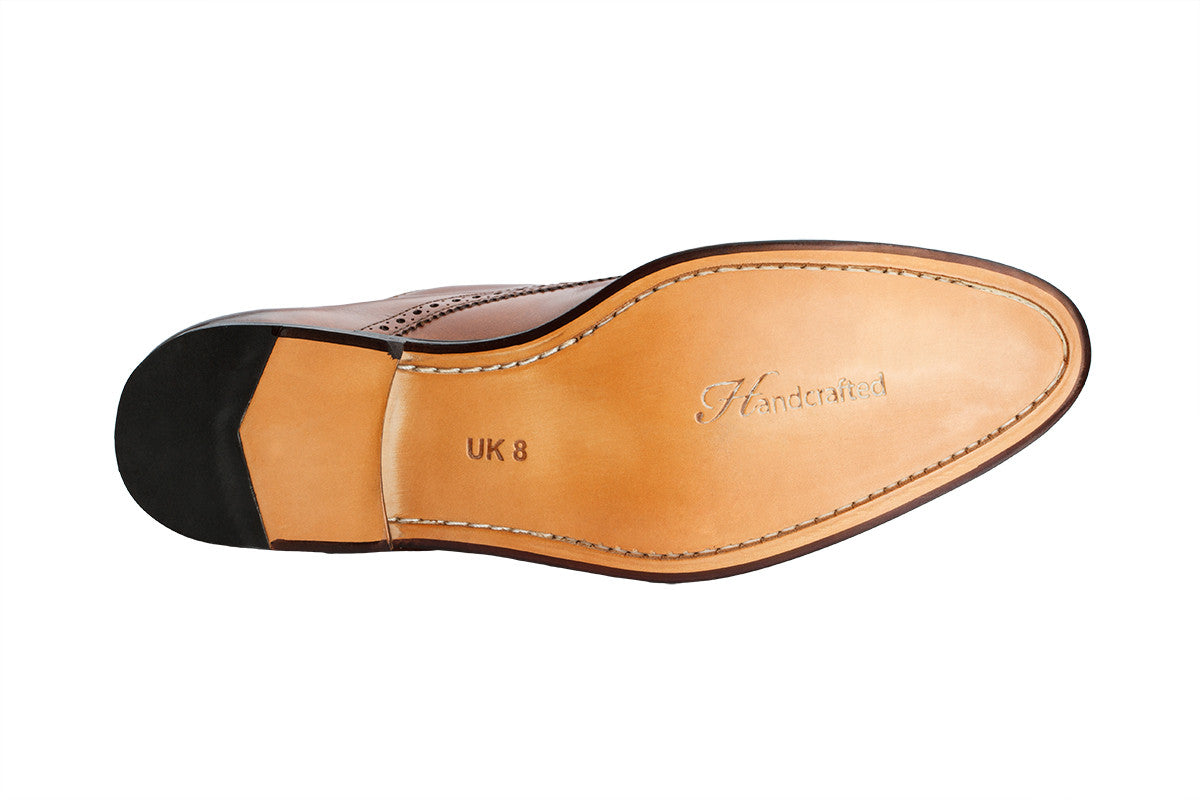 TOECAP TRIPLE STRAP BROGUE MONK– BRUNO