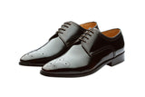 BROGUE DERBY WITH MEDALLION –BRUSH OFF BROWN
