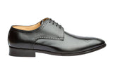 BROGUE DERBY WITH MEDALLION –BLACK