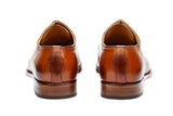 BROGUE DERBY WITH MEDALLION –TAN