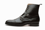 Monk Strap Boots –Black