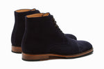 Suede Boots – Navy
